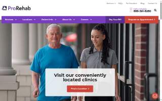 ProRehab Physical Therapy - Chenoweth of St. Matthews website