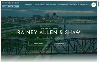 Rainey Allen & Shaw Realtors website