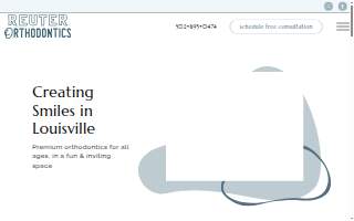 Reuter Orthodontics website