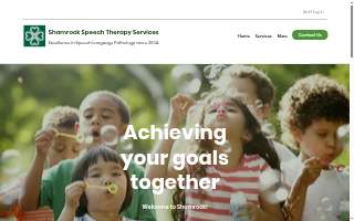 Shamrock Speech Therapy L.L.C. website
