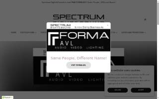 Spectrum Sight & Sound of St. Matthews website