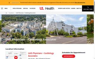 UofL Physicians – Cardiology Associates website