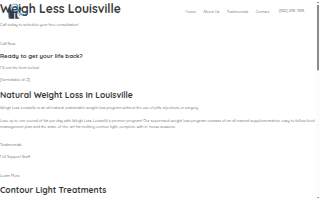 Weigh Less Louisville of St. Matthews website