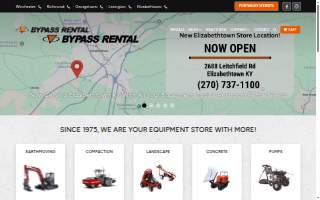 Bypass Rental Center & Hardware website