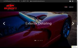 Holbrook's Auto Detailing, LLC website