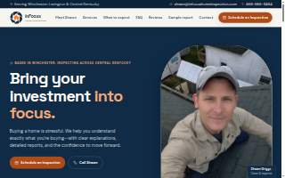 InFocus Home Inspection website