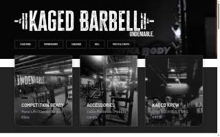 Kaged Barbell website