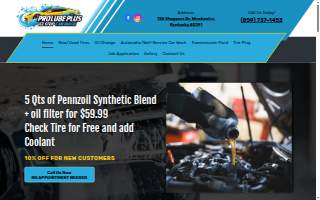 Pro lube plus website