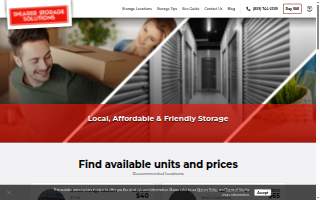 Shearer Storage Solutions website
