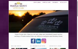 Triple Crown Auto Glass of Winchester website