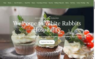 White Rabbits Hospitality website