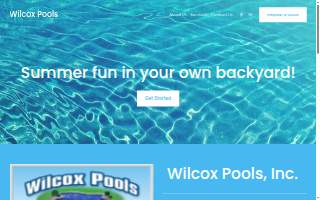 Wilcox Pools Inc website