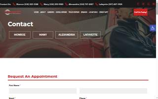 Consolidated Truck Parts & Service of Alexandria website