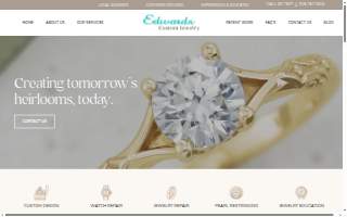 Edwards Custom Jewelry & Repair website