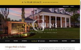 Gold Weems Bruser Sues & Rundell website