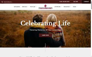 Hixson Brothers Funeral Homes website