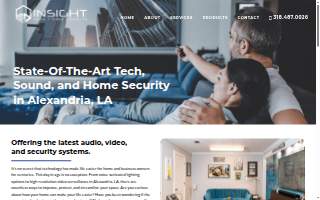 Insight Audio Video website