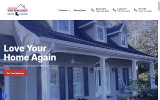 Jim Olivier's Home Improvement of Alexandria website