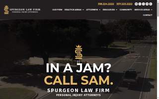 Spurgeon Law Firm website