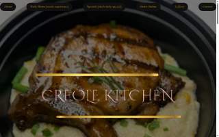 Creole Kitchen website