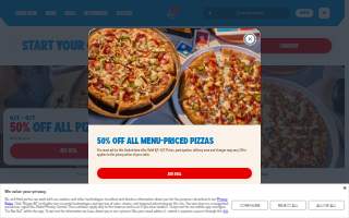 Domino's Pizza of Baker website