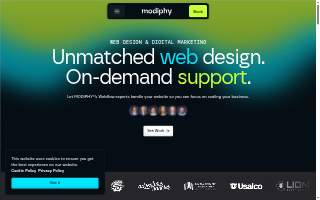 MODIPHY® Web Design & Digital Marketing of Baker website