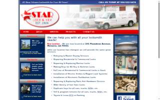 Star Lock & Key Co. of Baker website