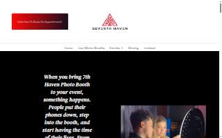 7th Haven Photo Booth of Baton Rouge website