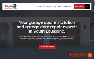 Cajun Overhead Door & Repair Service Inc. website