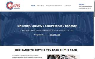 CAPS Transmission website