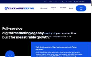 Click Here Digital website