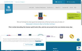 Comfort Keepers Home Care of Baton Rouge website