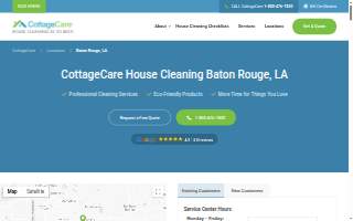 CottageCare Baton Rouge website