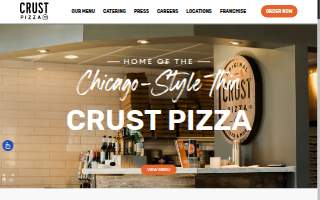 Crust Pizza Co. - Baton Rouge website