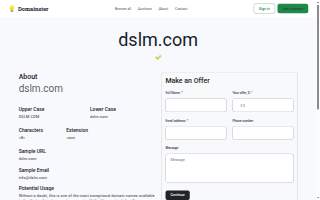 DSLD Mortgage website