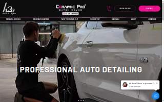 h2o Auto Spa of Baton Rouge website