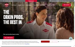 Orkin website