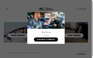 Rules of the Road Driving School website