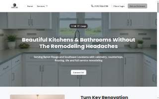 Sublime Cabinetry and Remodel, LLC website