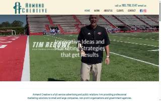 Armand Creative website