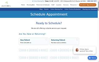Audibel Hearing Healthcare website