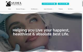 Haydel Dermatology website