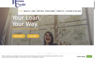 Houma Credit website