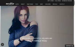 Revive Medical Spa, LLC website