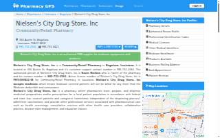 City Drug Store website