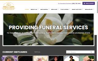 Cook-Richmond & Sons Funeral Home website