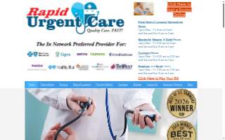 Rapid Urgent Care - Bogalusa website