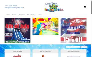 Bossier FunJumps website