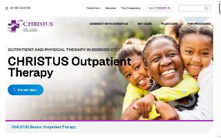 CHRISTUS Bossier Outpatient Therapy website