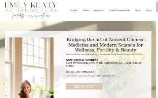 Emily Keaty Acupuncture website